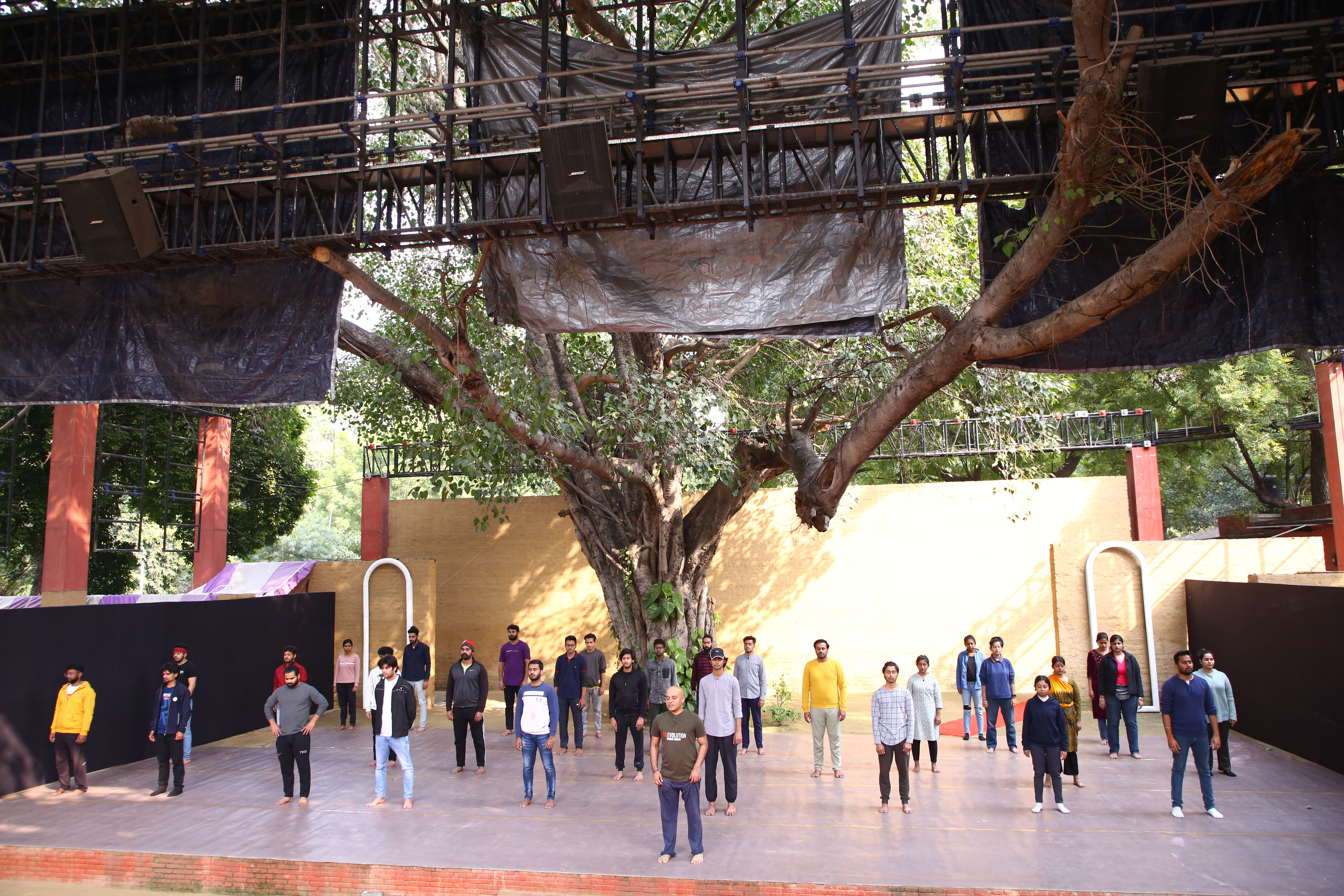  Image of Workshop on 'on Body Movements' by Vikram Mohan 