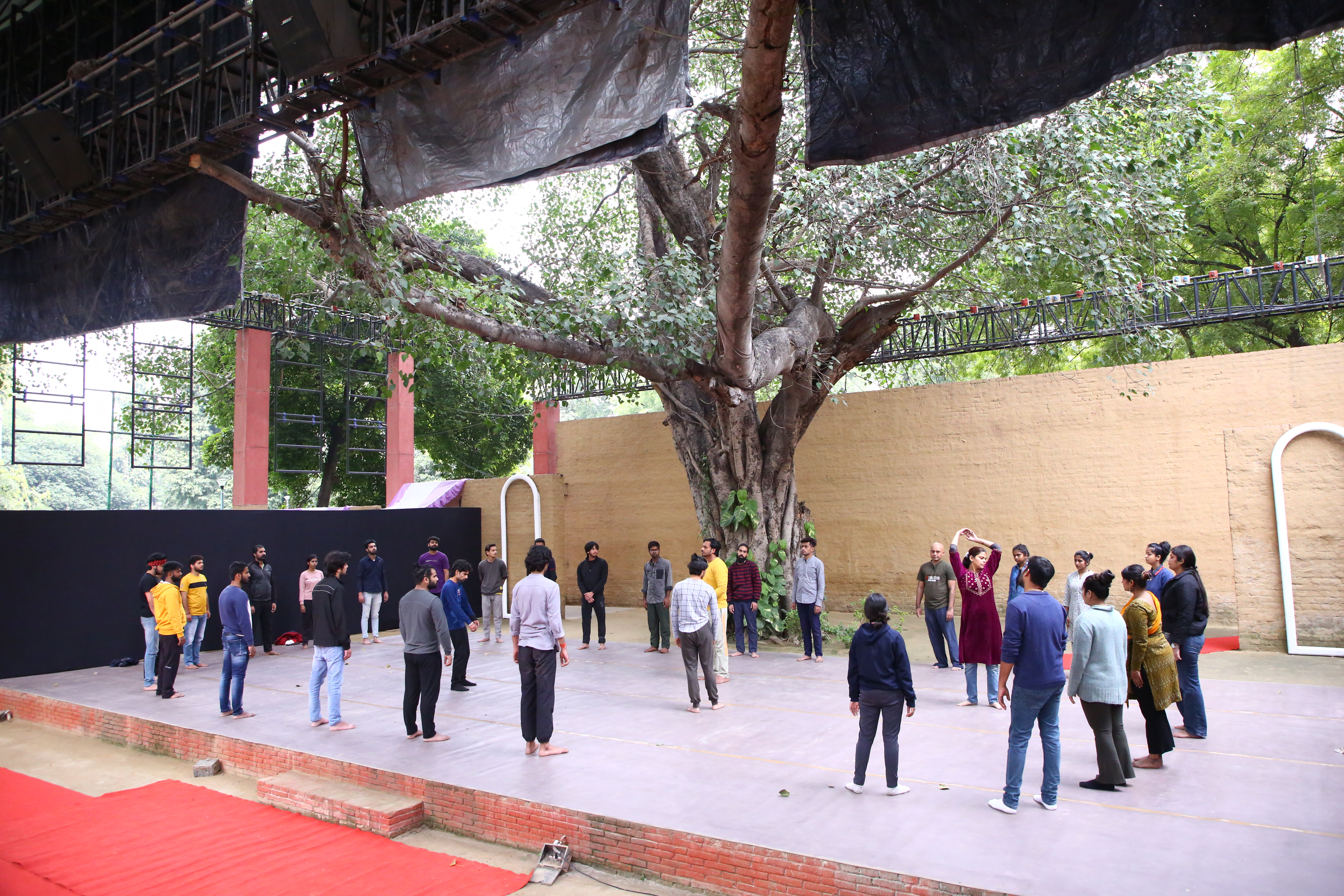  Image of Workshop on 'on Body Movements' by Vikram Mohan 