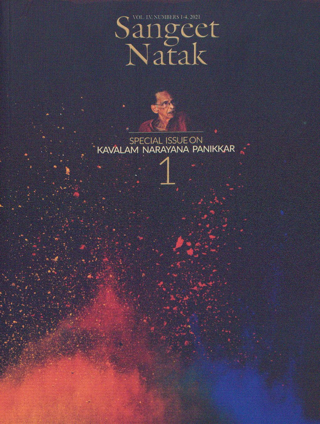 Special Issue on Kavalam Narayana Panikkar  Vol-1