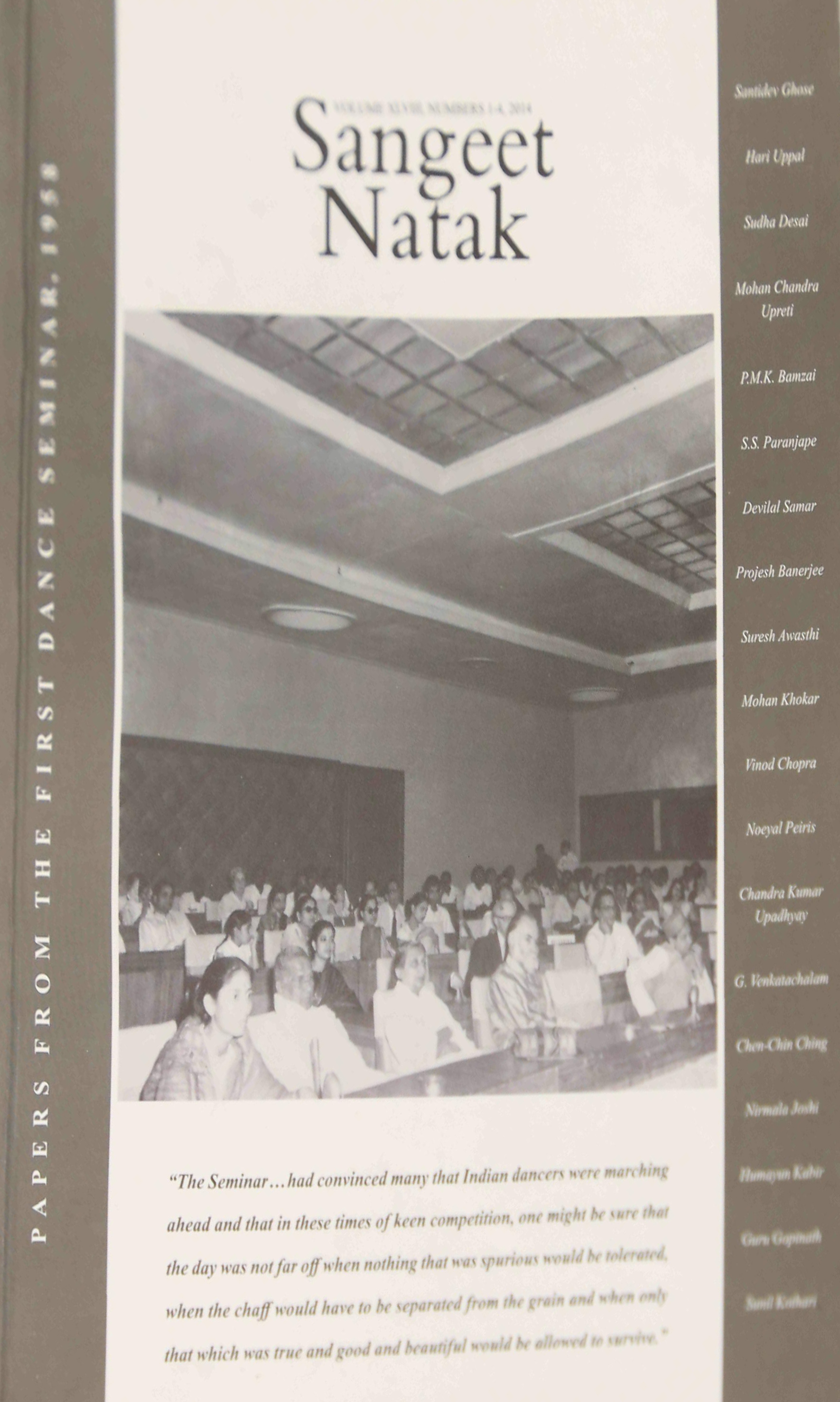Sangeet Natak Vol XLVIII Number 1-4